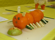 Carpenders Park Horticultural Society Childrens Section Animal from vegetables