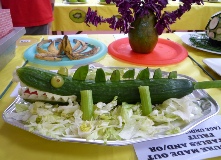 Carpenders Park Horticultural Society 2010 Children section animal from vegetables